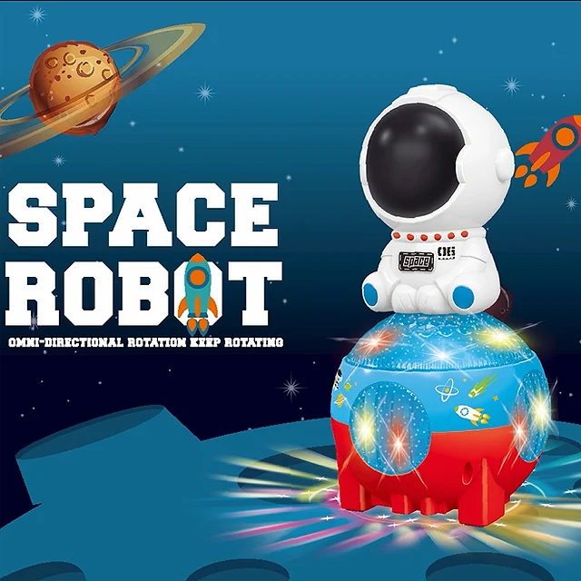 Proyector robot espacial con movimiento