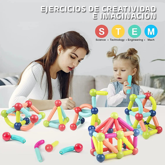 Bloques Magnéticos Montessori