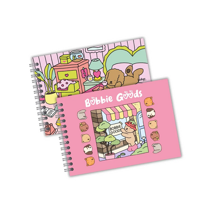 Pincel doble punta touch + Libro para colorear