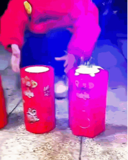 Maquina de burbujas navideño