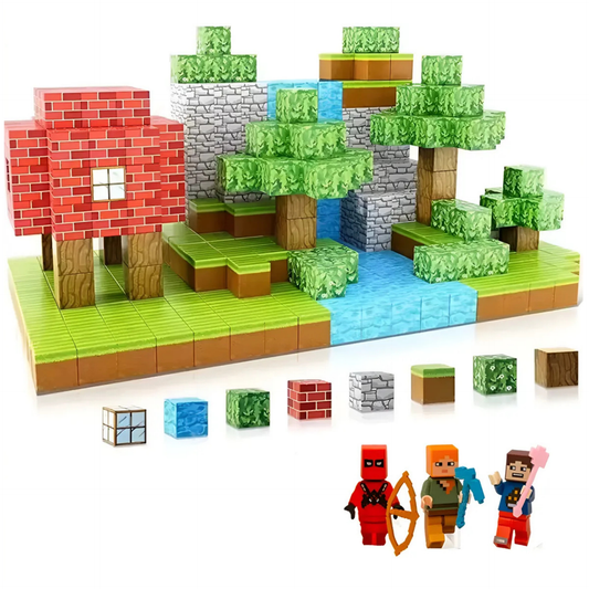 Bloques de Construcción Estilo Minecraft