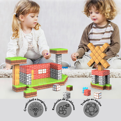 Bloques de Construcción Estilo Minecraft
