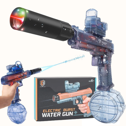 Pistola de Agua Eléctrica Automática con Luces RGB