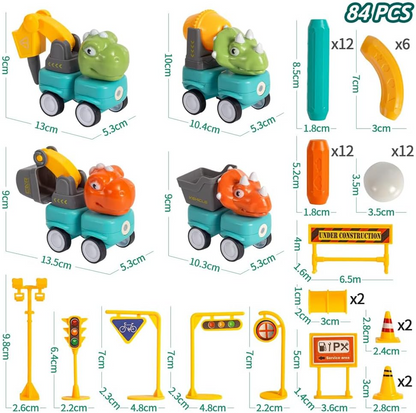 Bloque magnético de Dinosaurios