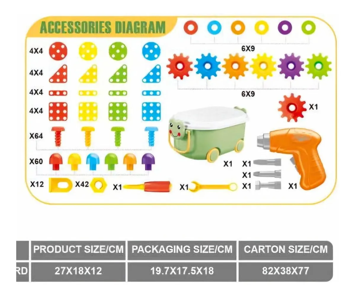 Caja de herramientas Montessori