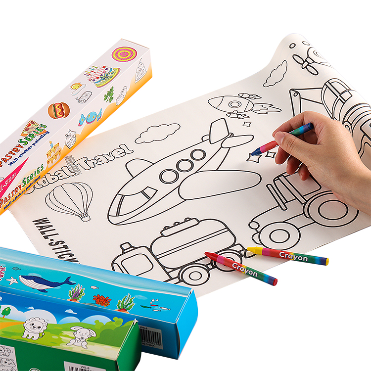 Rollo Creativo para pintar y Stickers