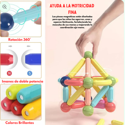 Bloques Magnéticos Montessori