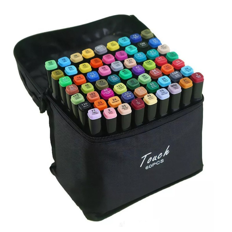 Pincel doble punta touch + Libro para colorear