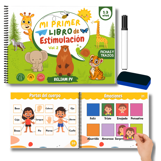 Libro de estimulación temprana Vol. 2