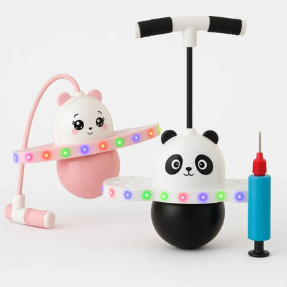 Pelota de Salto con Luces Brillantes para Niños