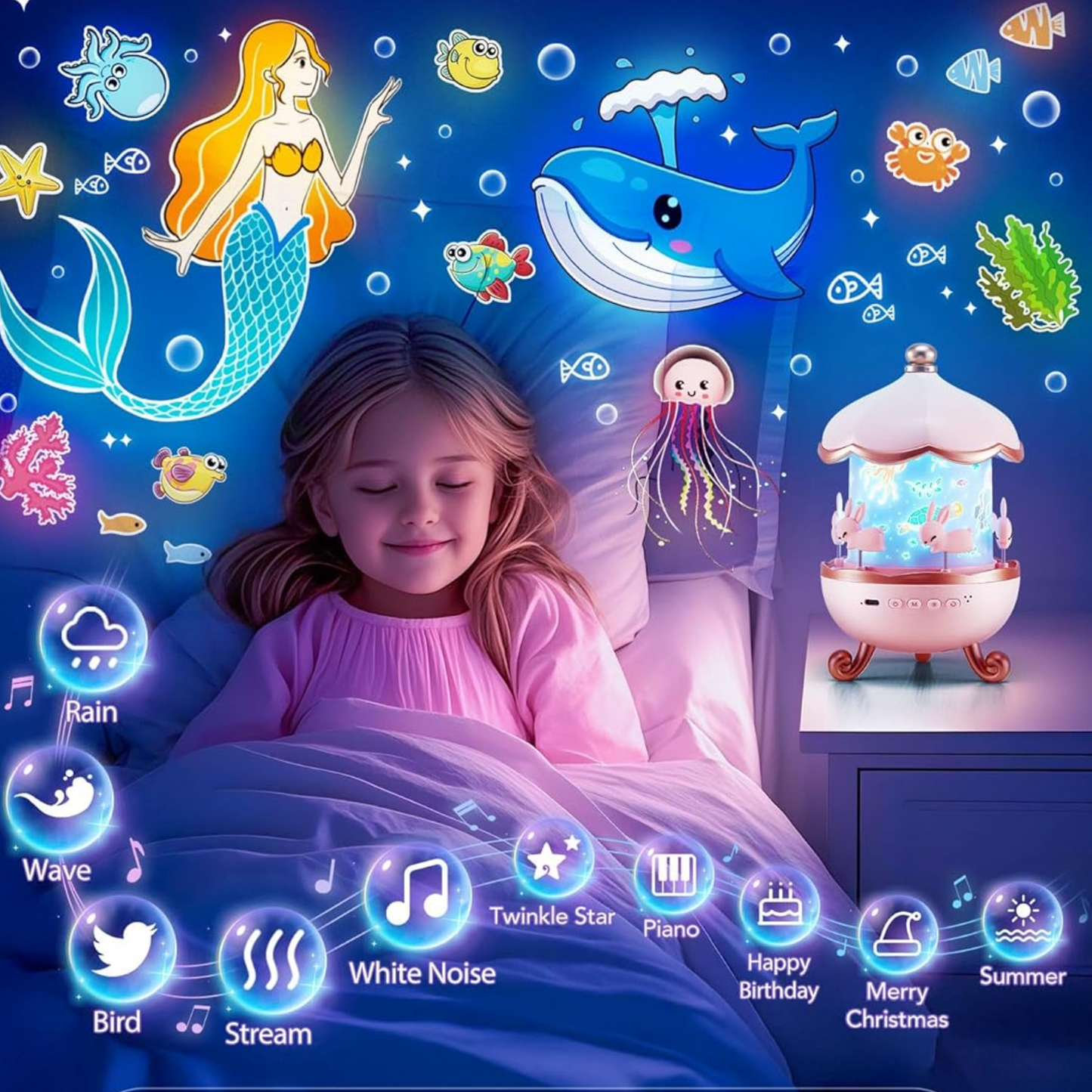 Proyector de Carrusel a Bluetooth