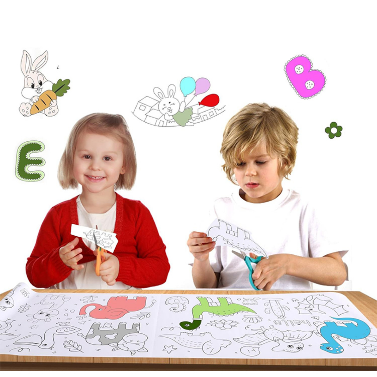 Rollo Creativo para pintar y Stickers