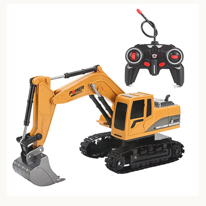 Excavadora a control remoto