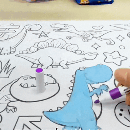 Rollo Creativo para pintar y Stickers