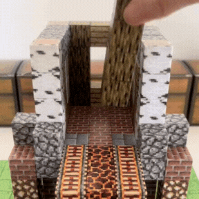 Bloques de Construcción Estilo Minecraft